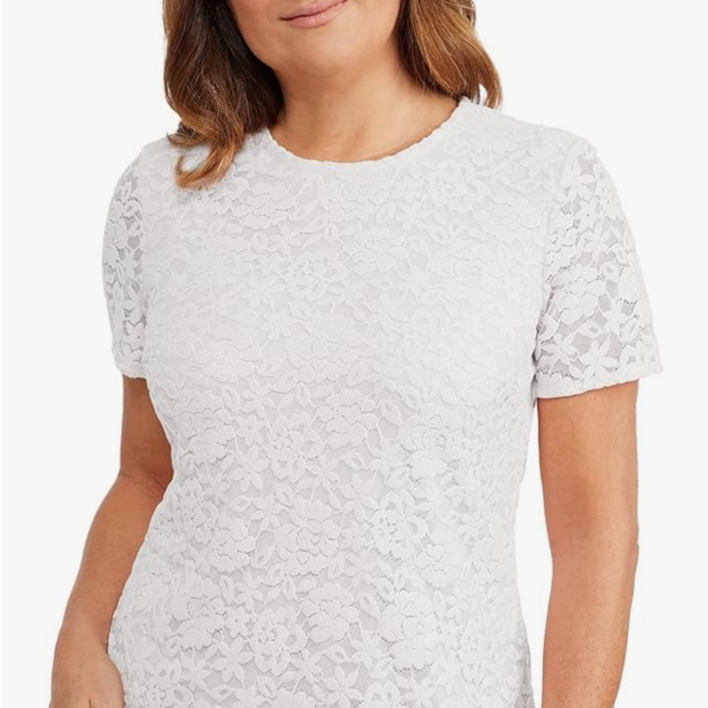 Women's Lacy Keyhole Top Teddi Rose Brand